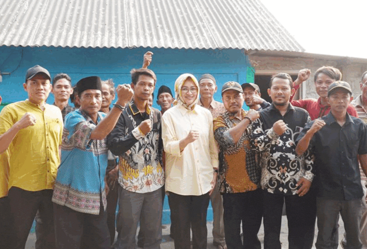 Nelayan di Pakuhaji Komitmen Dukung Airin Jadi Gubernur Banten