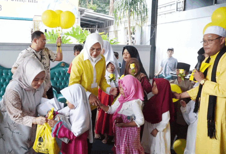 Airin Rayakan Ulang Tahun Bersama Masyarakat di Pandeglang