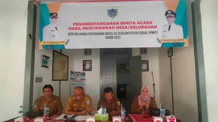 Warga Miskin di 6 Kecamatan di Kabupaten Pandeglang Berkurang Hingga 2.663 KK