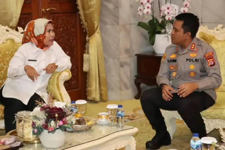 Kapolres Serang Temui Bupati Tatu, Ini Yang Dibahas