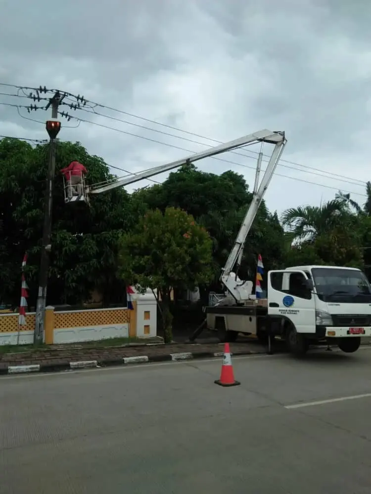 Target PAD Capai Rp 1,3 Miliar, Dishub Kabupaten Serang Pasang Ratusan Lampu PJU