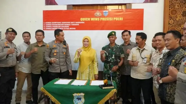 Polres Kerjasama dengan Pemkab Pandeglang Untuk Empat Program Kamtibmas
