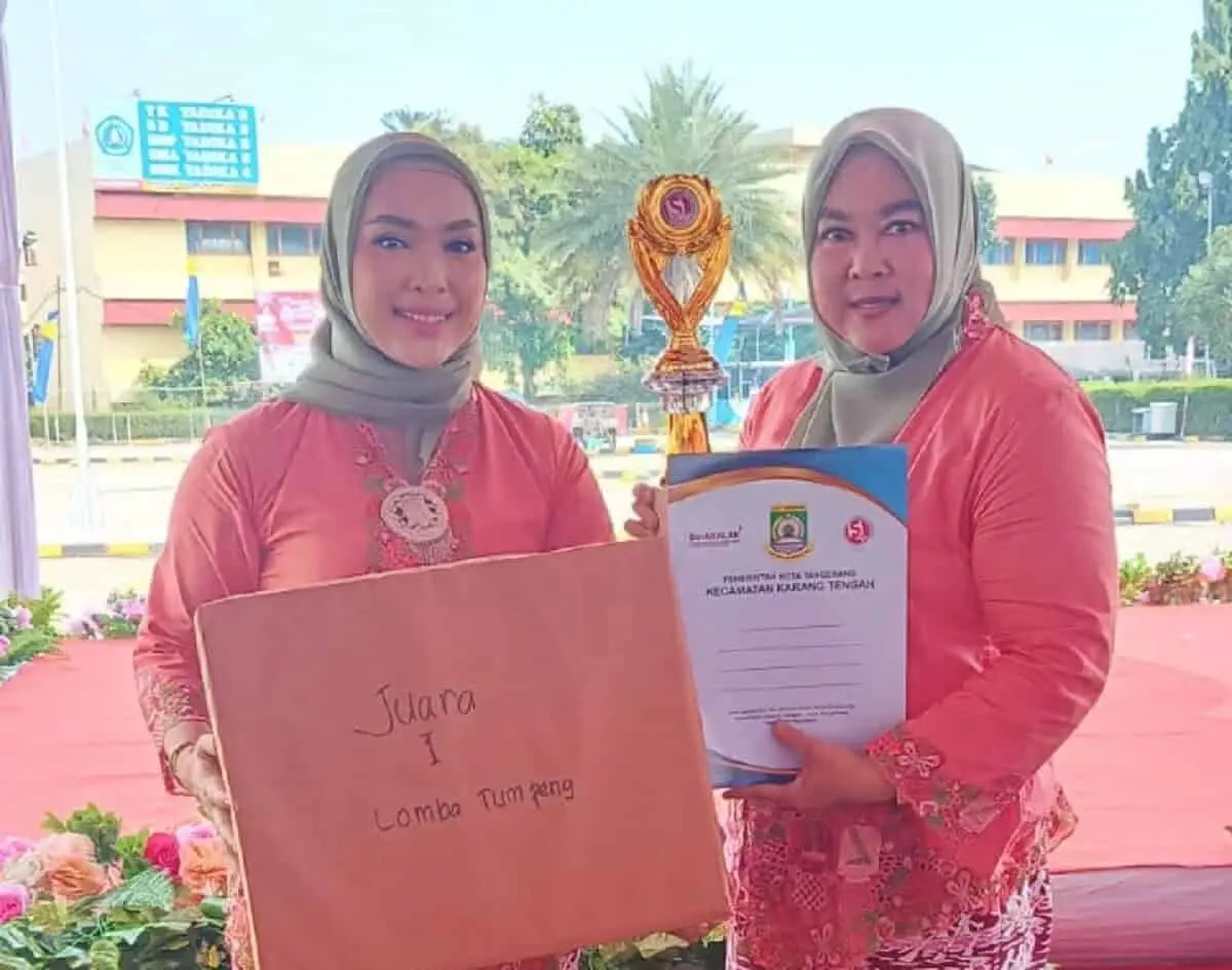 Karang Tengah Juara Lomba Tumpeng, Karang Timur Peringkat 1 Kebersihan Kantor Karang Tengah Juara Lomba Tumpeng, Karang Timur Peringkat 1 Kebersihan Kantor