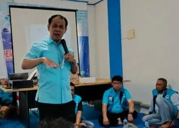 Mahfuz Sidik Sambangi Kantor DPD Gelora Kabupaten Tangerang, Beri Pembekalan ke BCAD