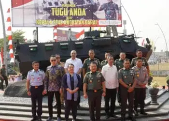 Bupati Tangerang dan Jendral Dudung Resmikan Monumen Anoa