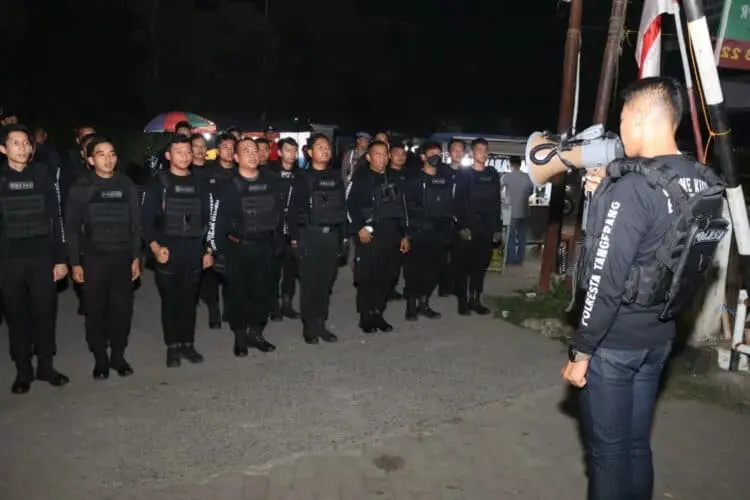 Tim Patmor Polresta Tangerang Intens Patroli Cipta Kondisi