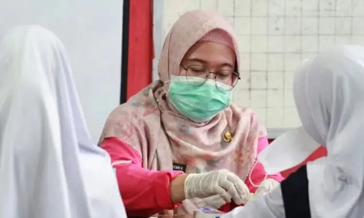 Puskesmas Panunggangan Kota Tangerang Gelar Skrining Anemia untuk Remaja Putri