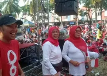 Kupon Sempat Kurang, Peserta Jalan Sehat Kemerdakan RI Kecamatan Pinang Komplain
