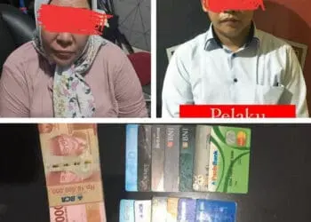 Pelaku dan Barang Bukti (BB). (ISTIMEWA)