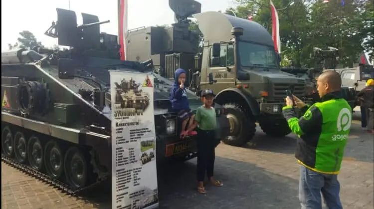 Sambut HUT Kemerdekaan RI ke-78, Alutsista Dipamerkan di Alam Sutera