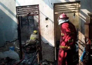 STB Korslet, Satu Rumah di Kabupaten Tangerang Terbakar