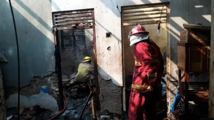 STB Korslet, Satu Rumah di Kabupaten Tangerang Terbakar
