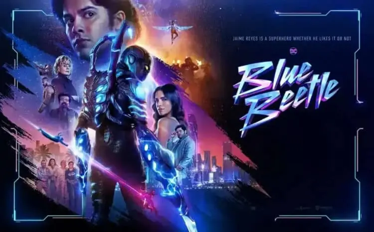 Film Blue Beetle, Kisah Pencarian Jati Diri Si Kumbang Biru Super