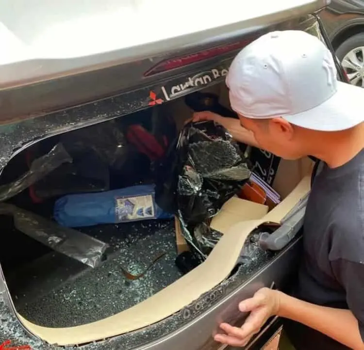 Mobil Baim Wong Dibobol Maling