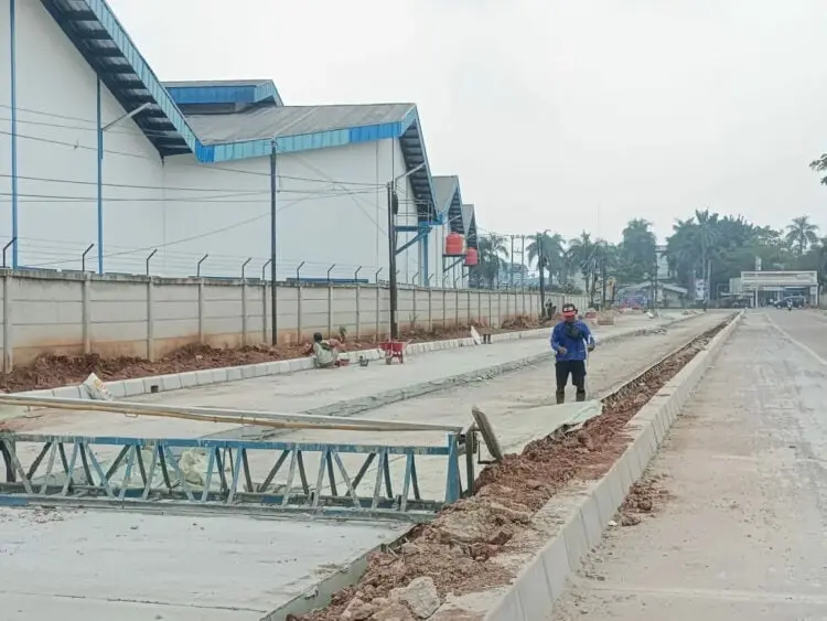 Bangun Jalan di Kawasan Puspemkab, DPUPR Kabupaten Serang Gelontorkan Rp 40,66 Miliar