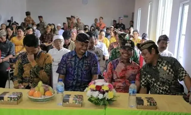 Hadiri Acara Dharma Tula Pura Kerta Jaya, Ini Pesan Wakil Wali Kota Tangerang