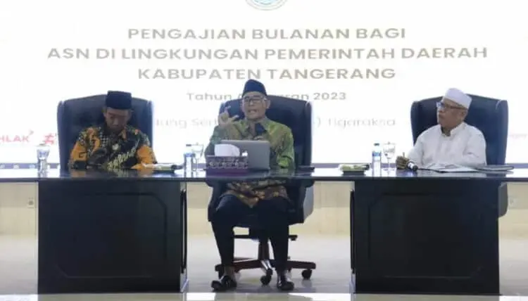 Pemkab Tangerang Rutin Gelar Pengajian Bulanan ASN