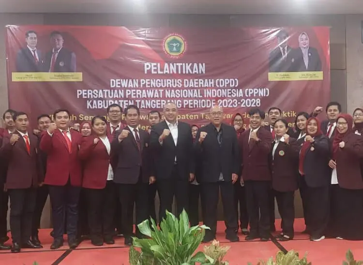 Bupati Tangerang Kukuhkan Pengurus DPD PPNI Kabupaten Tangerang