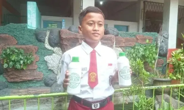 Berkenalan dengan Darrel Alfarizky, Siswa Pencipta Abate Alami Pemenang Ajang WMM 2023