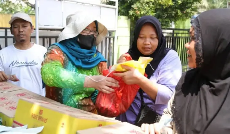 Gelar Pangan Murah Beras Disambut Antusias Masyarakat Batuceper