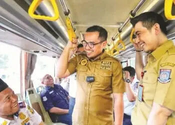 Dijadwalkan Beroperasi Pekan Ini, Pilar Jajal Bus Sekolah Tangsel