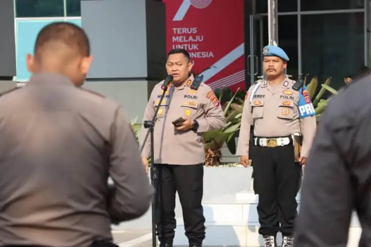 Waka Polresta Tangerang Ingatkan Seluruh Anggota Bijak Bermedsos