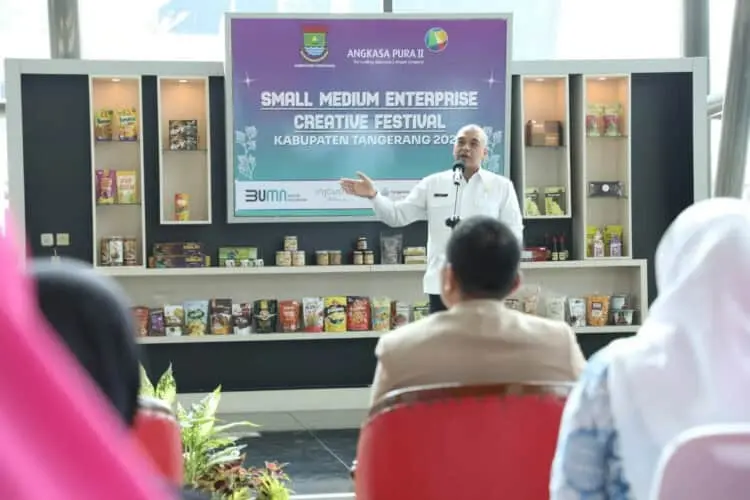 Bupati Tangerang Luncurkan Small Medium Enterprise Creative Festival