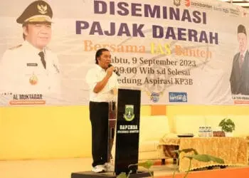 Pj Gubernur Banten Al Muktabar. (ISTIMEWA)