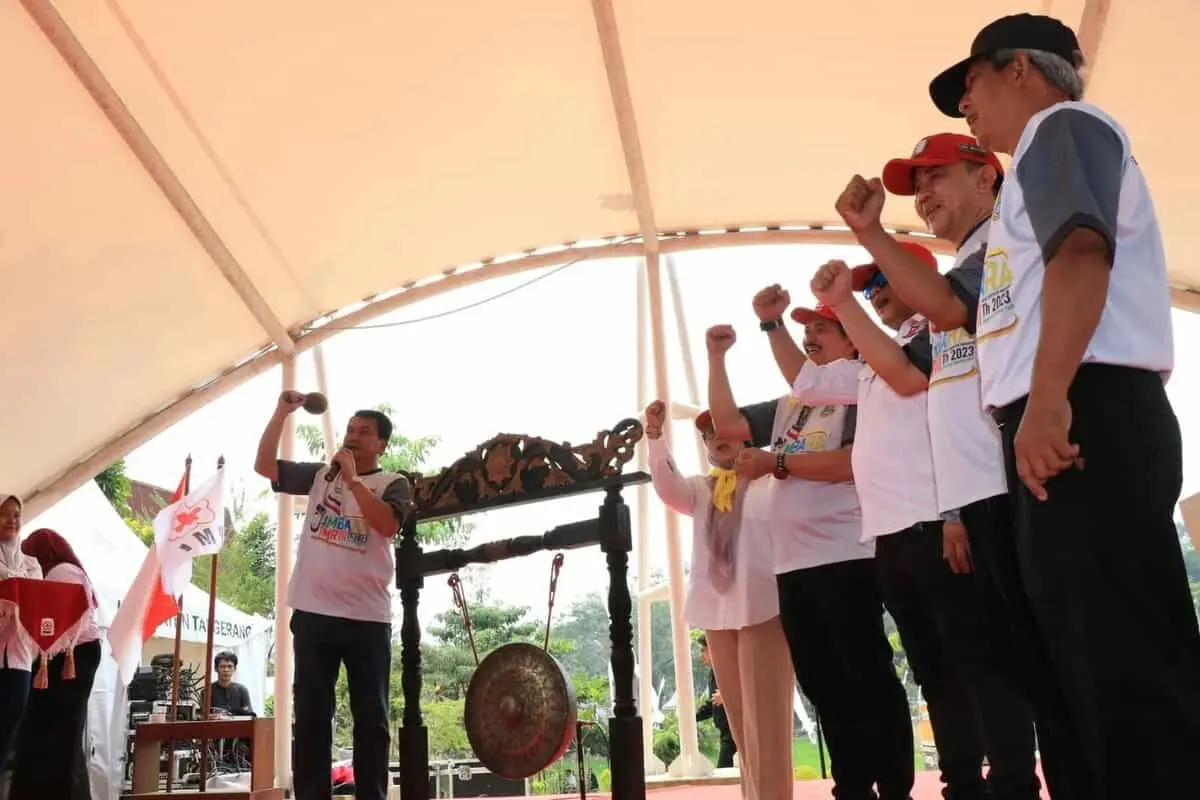 Jumbara Ke-7 PMR Kabupaten Tangerang Digelar di Tangerang Volunteer Park