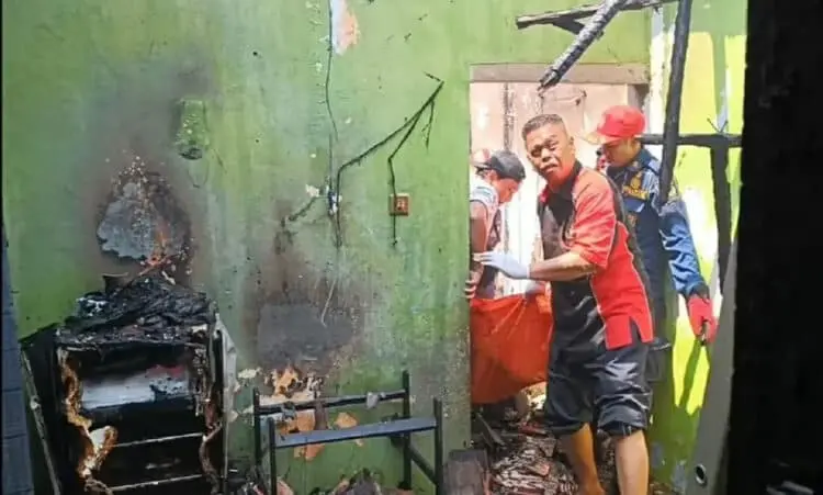 Empat Kontrakan Terbakar di Pakulonan, Satu Tewas