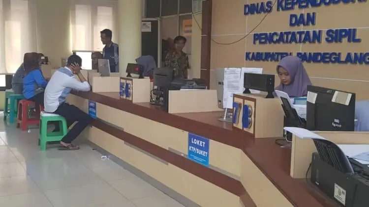 Disdukcapil Pandeglang Targetkan 800 Ribu Warga Memiliki KTP Digital