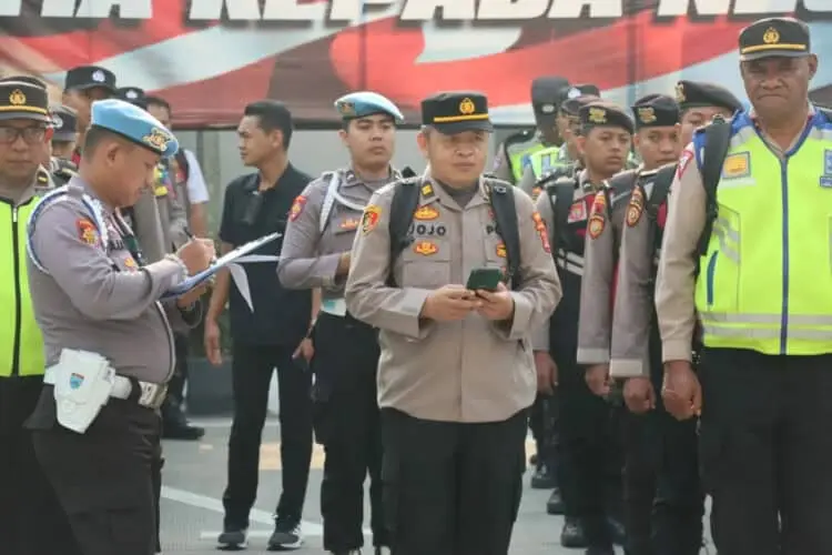 Ratusan Petugas Pengamanan Dikirim ke TPS Pilkades Kabupaten Tangerang