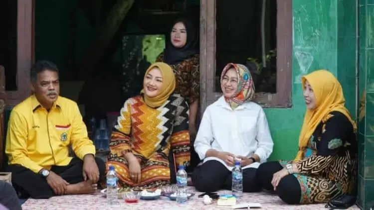Silaturahmi ke Cimanuk, Airin Dapat Suguhan Makanan Khas Pandeglang