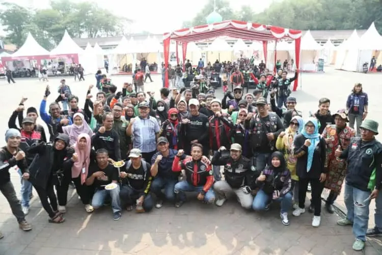 Pj Gubernur Banten Ajak Puluhan Driver Ojol Jaga Stabilitas Daerah