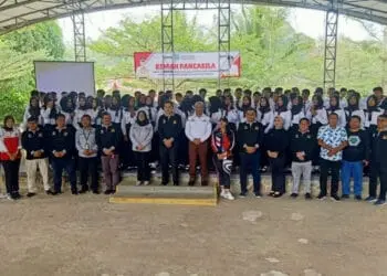 Kesbangpol Kabupaten Serang Tanamkan Ideologi Pelajar Melalui Kemah Pancasila
