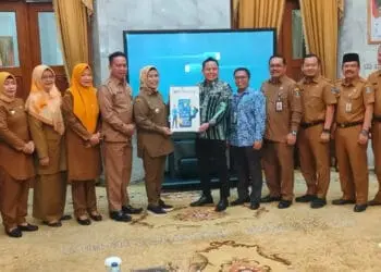 Pemkab Serang Launching Kartu Kredit Pemerintah Domestik. (ISTIMEWA)
