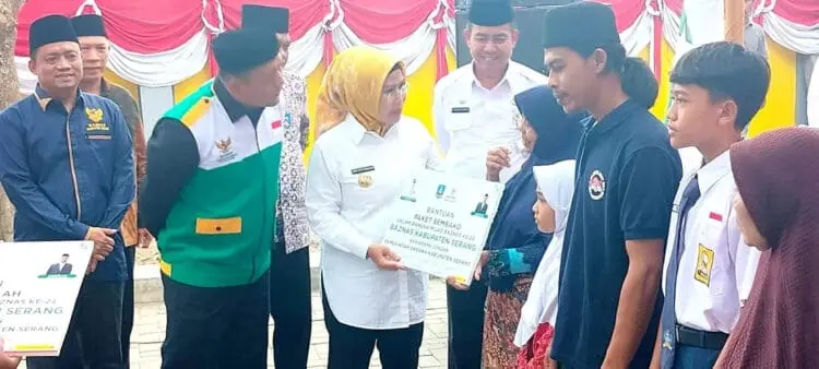 Bupati Tatu Minta BAZNAS Kabupaten Serang Kumpulkan ZIS dari Masyarakat
