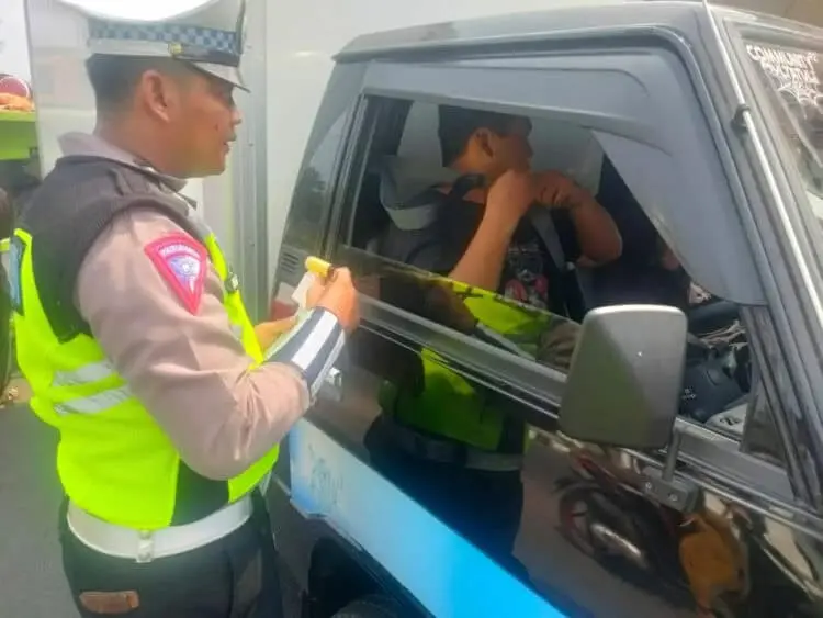 Hari Pertama Operasi Zebra Maung 2023, Banyak Pelanggar Terjaring Razia di Lebak