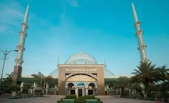 Masjid Raya Al-Azhom Kota Tangerang Bakal Ditambah Fasilitas 4 Payung Besar Seperti di Madinah