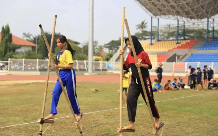 Dispora Kota Tangerang Gelar Kejuaraan Olahraga Tradisional