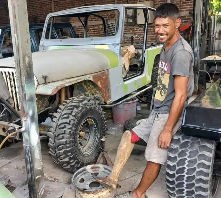 Johan, Penyandang Disabilitas Asal Pandeglang Hidup Penuh Semangat