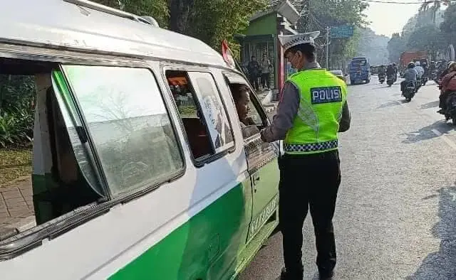Operasi Zebra Jaya 2023 Polres Metro Tangerang Kota, 1.709 Kendaraan Ditilang