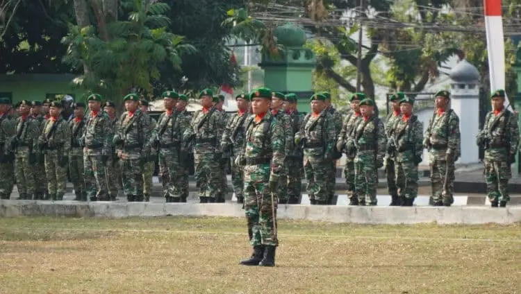 Pasukan TNI Kodim 0601 Pandeglang Peringati HUT ke 78, Ini Pesan Panglima