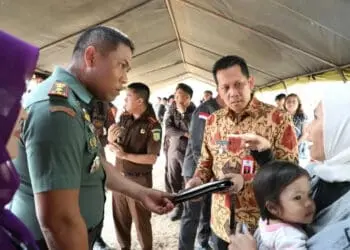 Perkuat Sinergitas, Pj Bupati Tangerang Hadiri HUT ke-78 TNI
