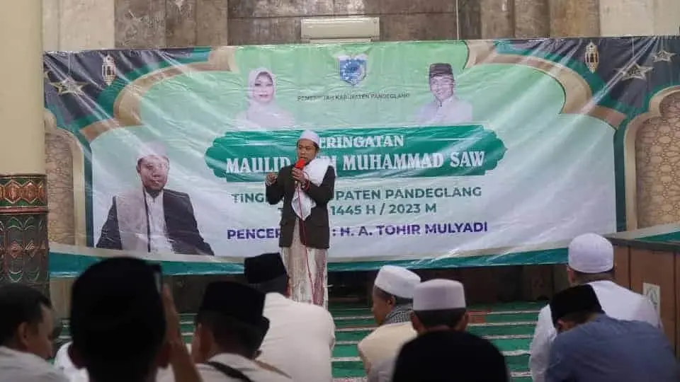 Pemkab Pandeglang Gelar Maulid Nabi Muhammad SAW, Bupati Irna: Meneladani Akhlak Rasulullah