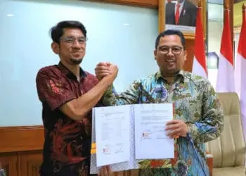 Kemen PUPR Serahkan Pengelolaan IPA Sitanala ke Perumda Tirta Benteng