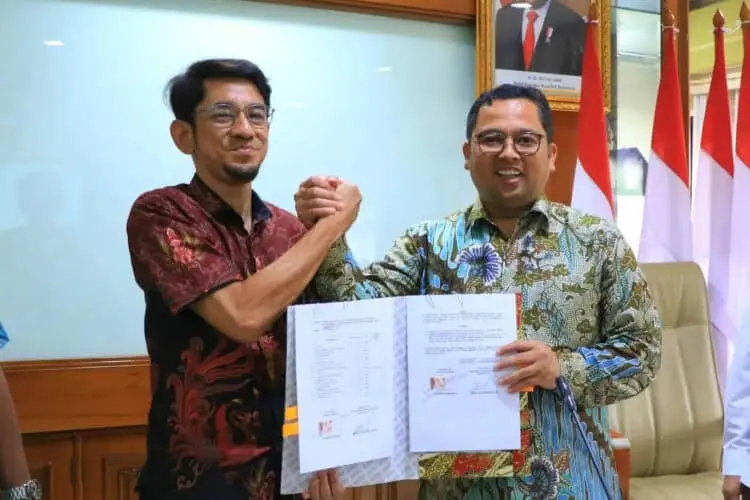 Kemen PUPR Serahkan Pengelolaan IPA Sitanala ke Perumda Tirta Benteng