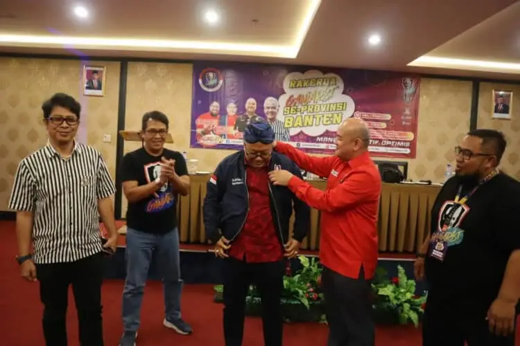 Ganjaris Banten Kukuhkan Ananta Wahana Jadi Pembina