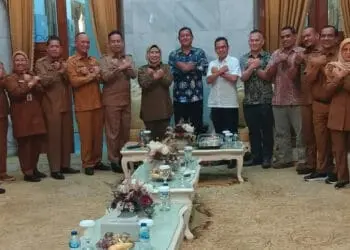 Bupati Serang Ratu Tatu Chasanah, foto bersama dengan jajaran Pokphan. (ISTIMEWA)