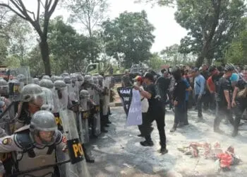 Polresta Tangerang Gelar Simulasi Sispamkota, Tingkatkan Kesiapan Hadapi Pemilu